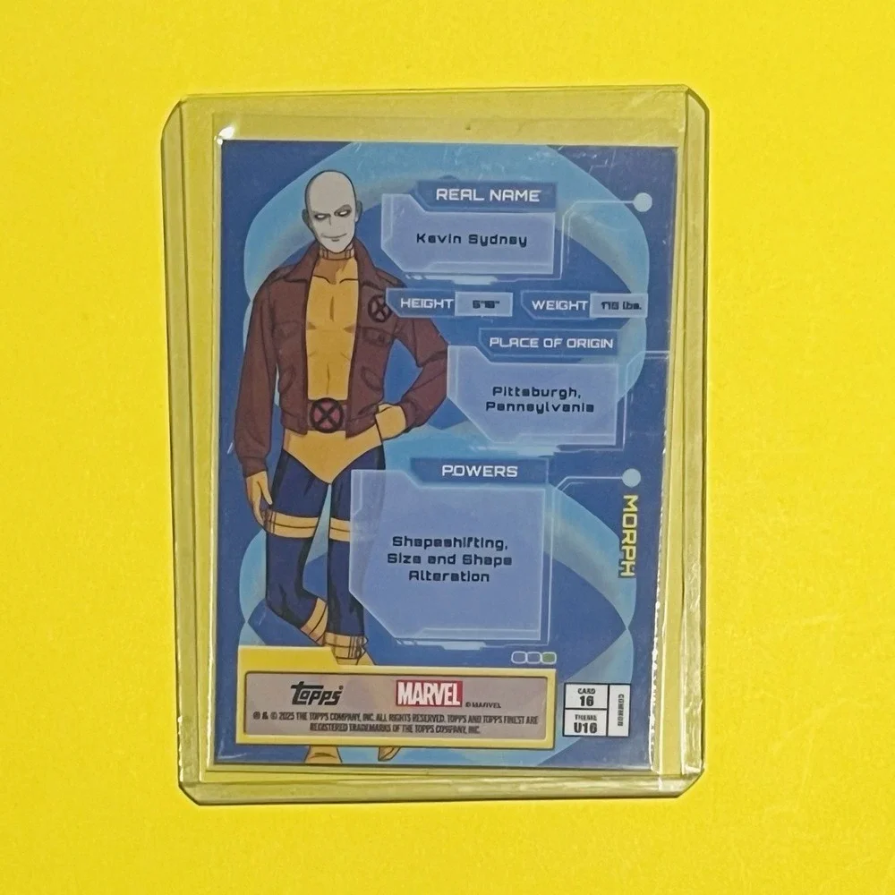 2025‎ Topps Finest X-Men '97 Morph ultimates #16 Card Common